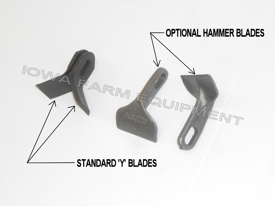 Peruzzo Flail Mower Blades