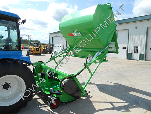 Tractor Grass Shredder Flail Mower with Catcher