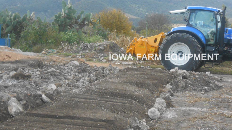 PTO Powered Concrete Crushers